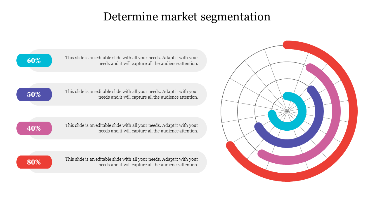 Download How To Determine Market Segmentation Slide Design